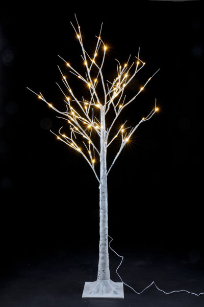 1.5m LED Birch Tree Warm White