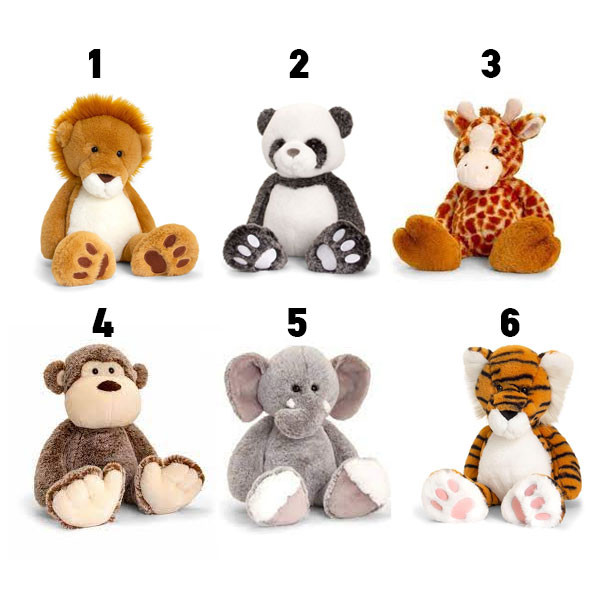 Love to Hug Wild 4 Monkey Plush Toy 15cm