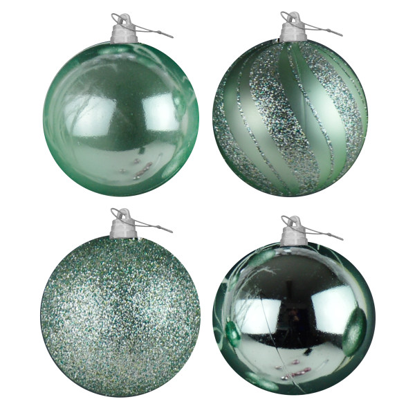 Luxury Baubles Sage 4x15cm