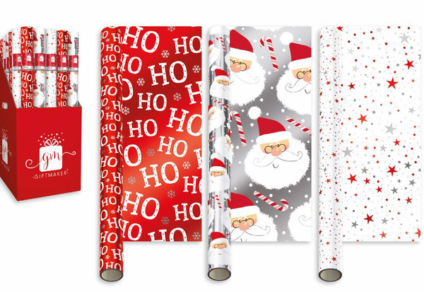 1.5m Festive Fun Giftwrap