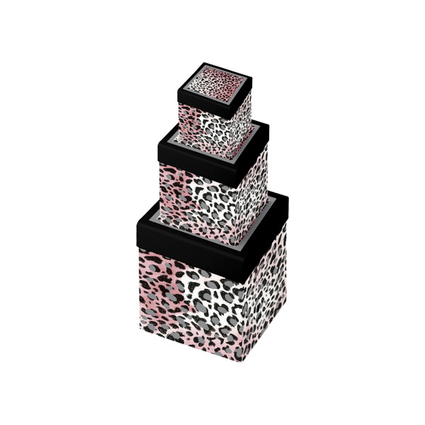 Animal Print Square Box Size3