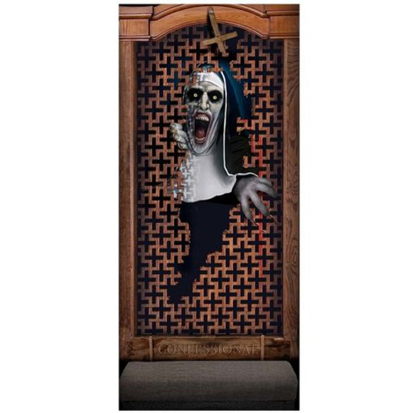 Halloween Confessional Door Cover 80x180cm