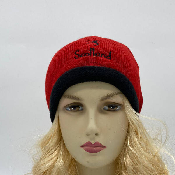 Wooly Hat with Scotland Embroidery HAT022