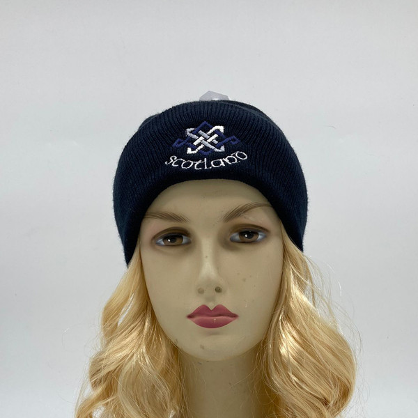 Wooly Hat with Scotland Embroidery HAT040