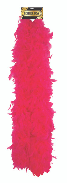 Feather Boa Hot Pink 150cm