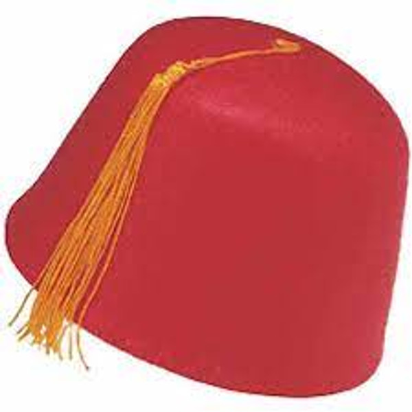 Fez Hat Red Adult
