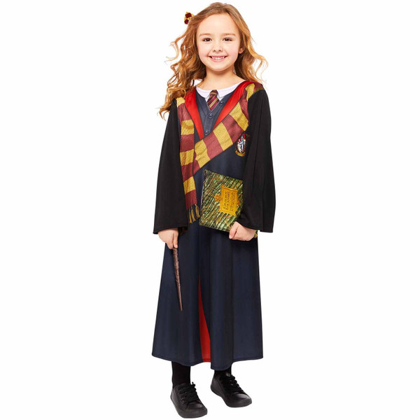 Hermione Deluxe Kit Incl Robe Hairbows and Wand Age 8 to 10 Years