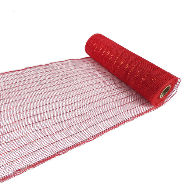 Deco Mesh Red 25cmx9m