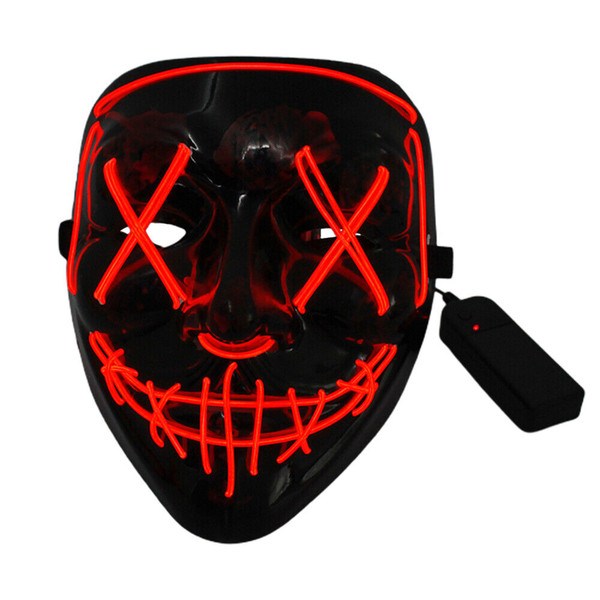 Purge Light Up Mask Red