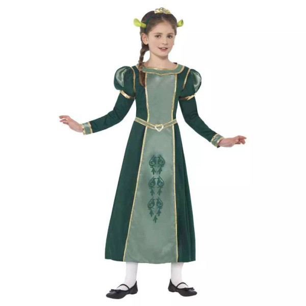 Shrek Princess Fiona Green M Age 7 to 9 Years