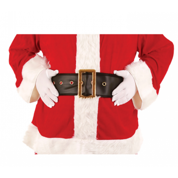 Adult Adjustable Santa Belt Black 146cmx10cm