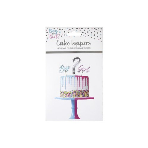 Boy or Girl Cake Toppers