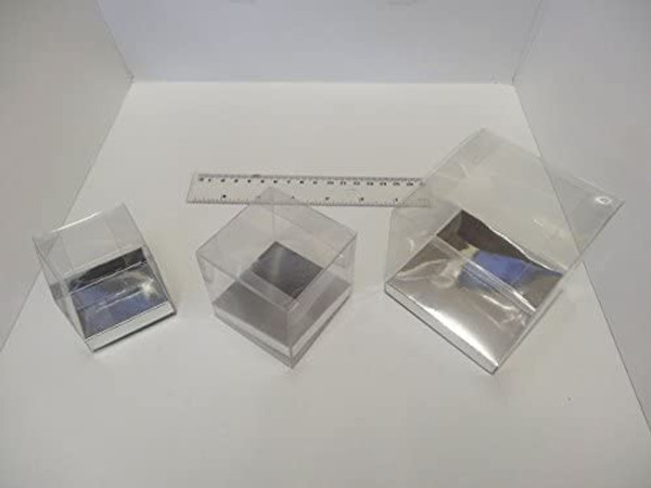 Acetate Box 8x8x8cm Single