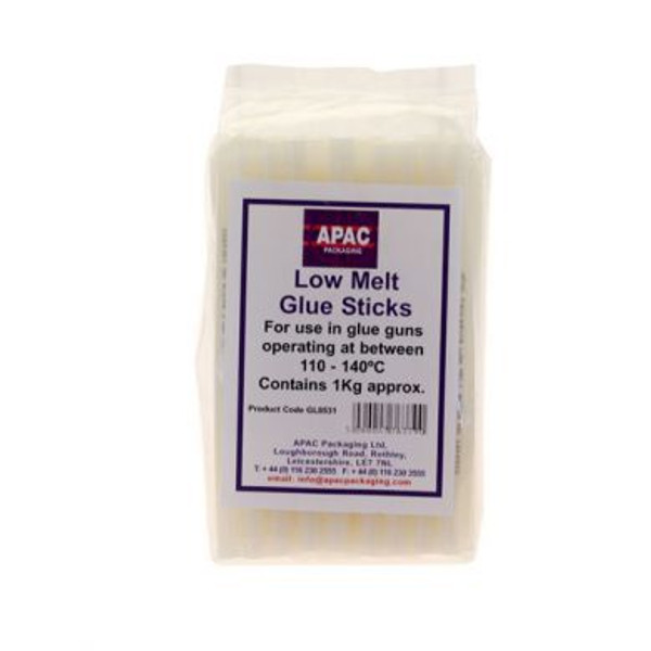 Low Melt Glue Sticks Bulk Pk 50