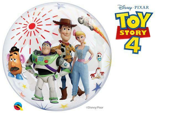 H300 22in Deco Bubble Balloon Toy Story 4