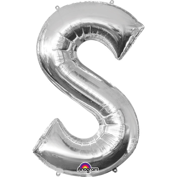 Air Fill Balloon Silver S