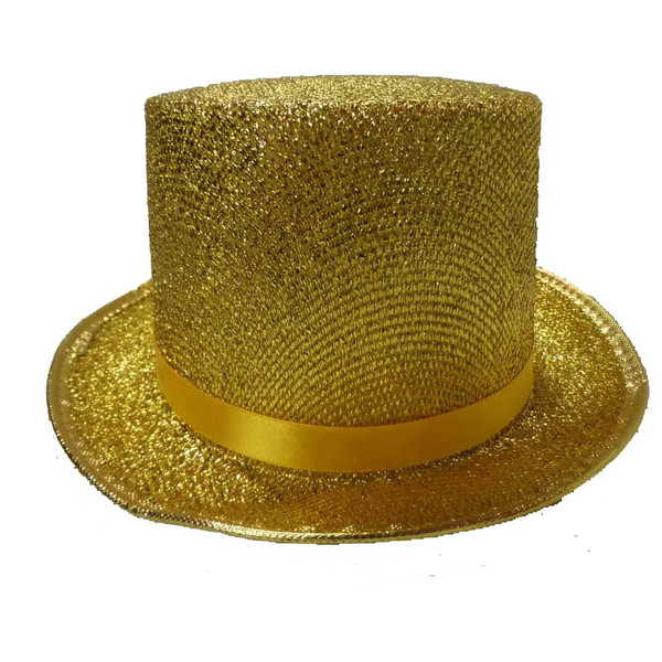 Luxury Material Top Hat Gold