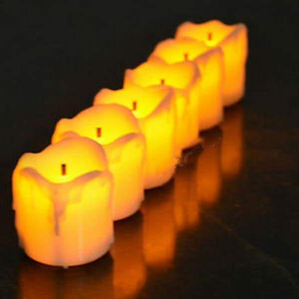 Tealights x12 Wax Melt Effect Tealights x12 Wax Melt Effect