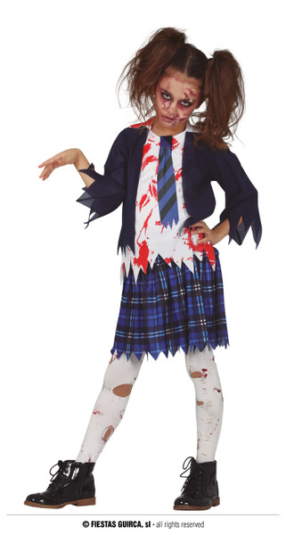 Zombie High School Girl Age 10 to 12 Years