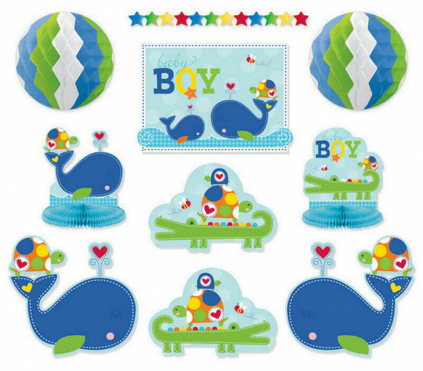 Ahoy Baby Boy Room Decorating Kit