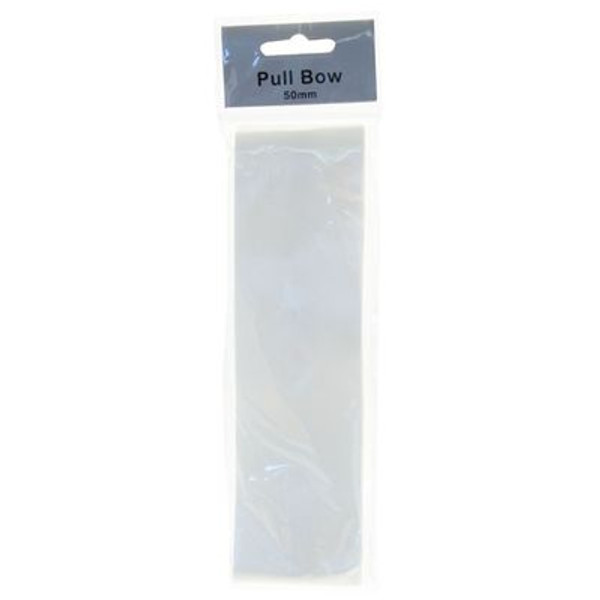 50mm Pullbow White Single 50mm Pullbow White Single