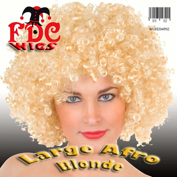 Afro Afro Wig Blonde