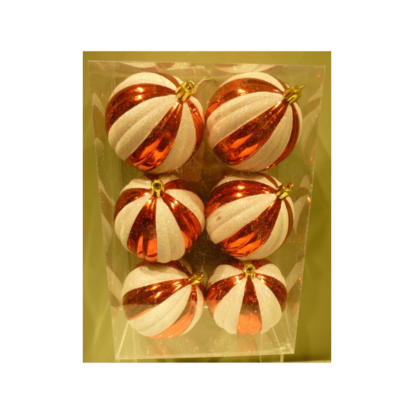 80mm Swirl Ball Decoration 1 Piece