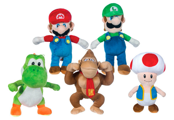 Toad from Super Mario Plush Toy 30cm