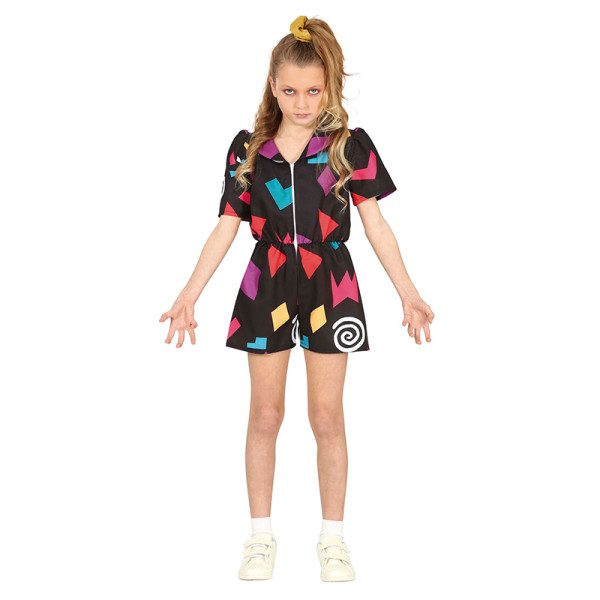 Telepathic Girl Black Playsuit Age 10 to 12 Years