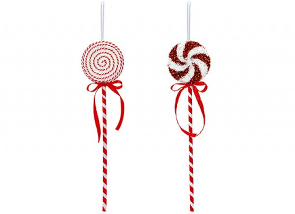 Candy Cane Lollipop 9x37cm Choose from 2 styles