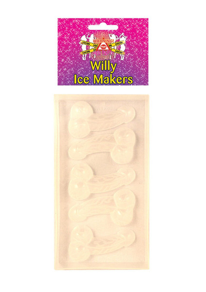 8cm Willy Ice Makers Willy Tray Hen Party 20x10cm