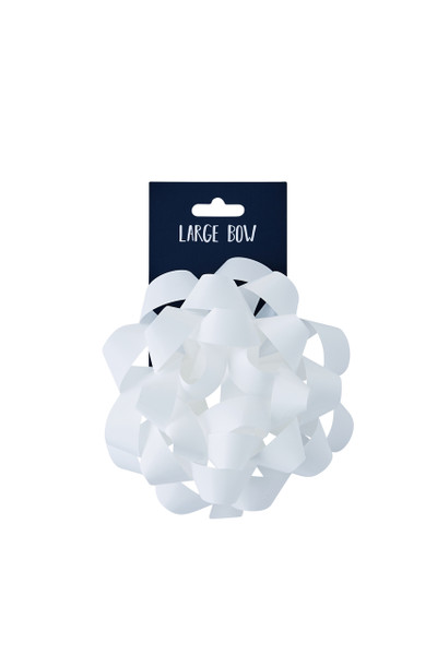 Large Bow White