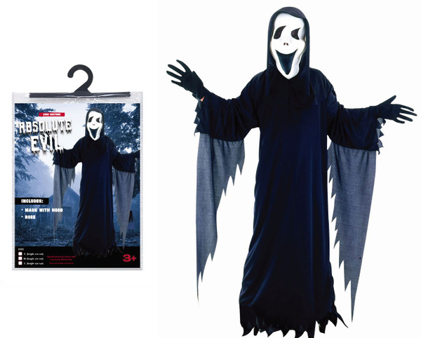 Screaming Ghost Child Costume Medium