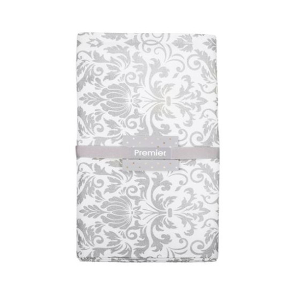 Silver Design Table Runner 200x30cm
