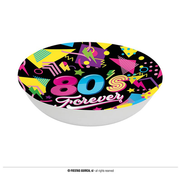 80s Forever Plastic Bowl 32cm
