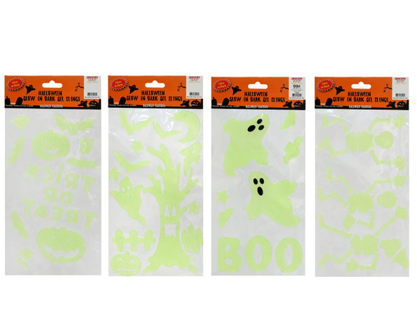 Glow in the Dark Gel Clings