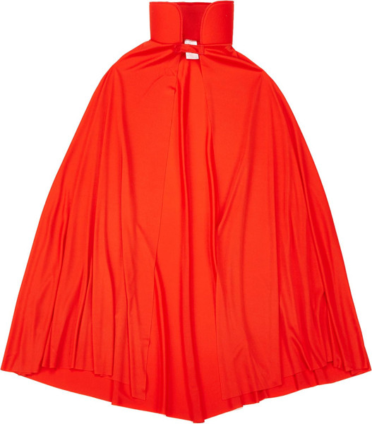 45in Vampire Cape with Collar Red