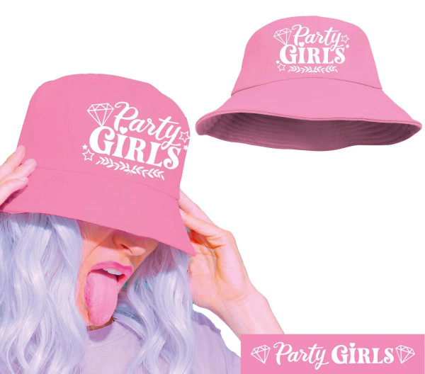 Party Girls Pink Bucket Hat