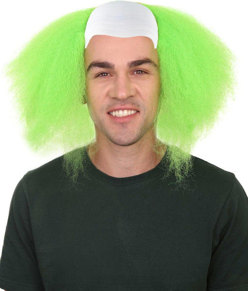 Scary Green Clown Wig
