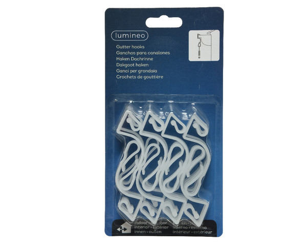 Gutter Hooks Large Plastic Pk8