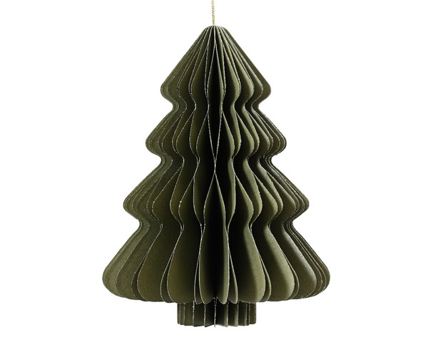 Paper Tree Green Decoration 40cm