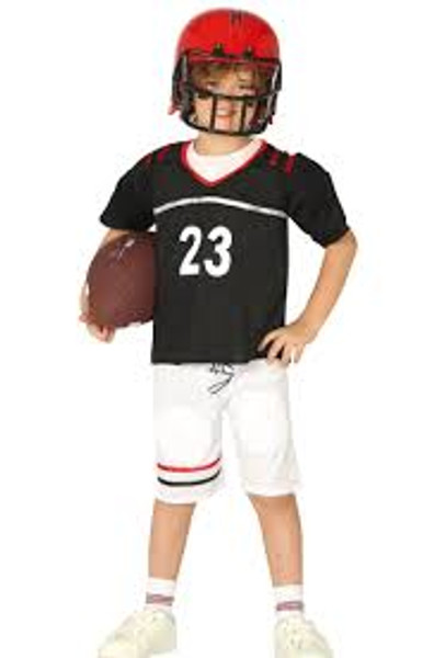 Child Quarterback American Footballer Age 5 to 6 Years