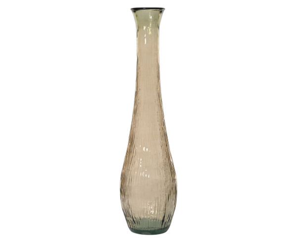 Vase recycled glass 99cm x 25cm