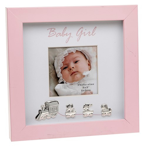 Baby Girl Gloss 3x3 Photoframe