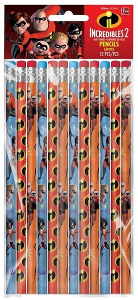 Incredibles 2 Pencils Pk12