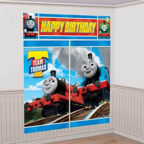 Thomas The Tank Engine Wall Decorating Kit Scene Setter