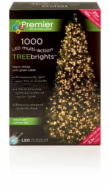 1000 LED Tree Brights Warm White LED MALights