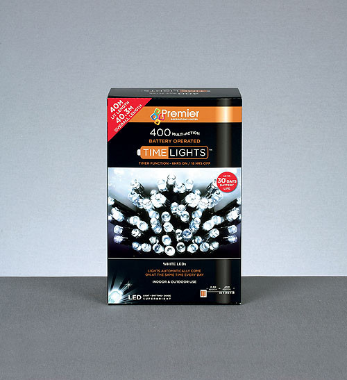 400 White Led Christmas Lights