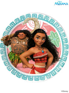 Moana Plates 23cm 8pk