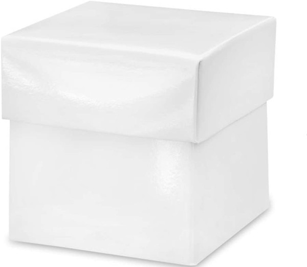 Favor Box Glossy Sale White Box with Lid